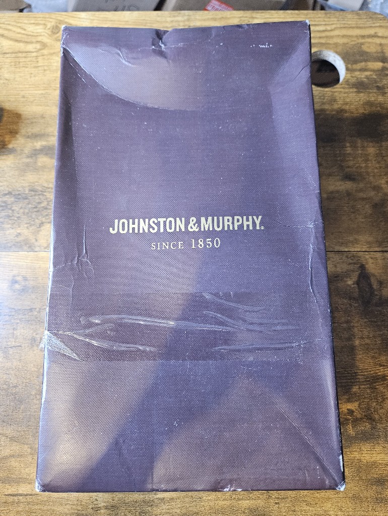 Johnston & Murphy Nichols Mens 8.5 M Penny Loafers Black Leather New Damaged Box — image 8 of 8
